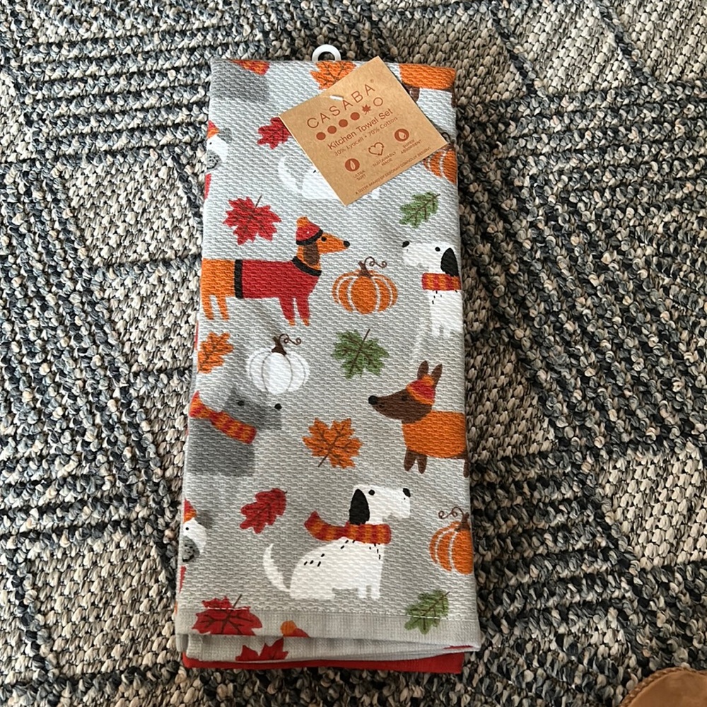 NWOT Casaba Hand Towel Set